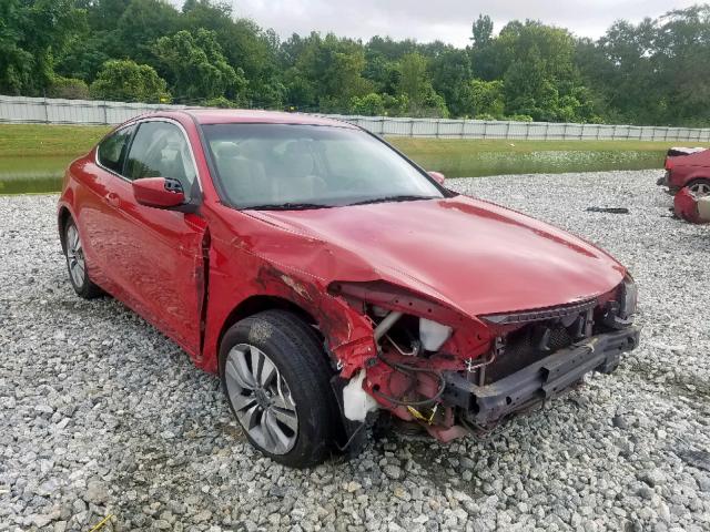 1HGCS12319A023381 - 2009 HONDA ACCORD LX RED photo 1