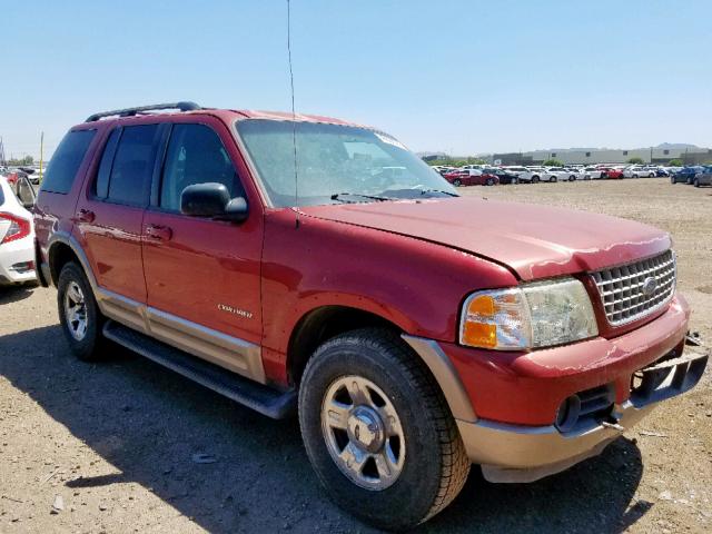 1FMDU74WX2UA83456 - 2002 FORD EXPLORER E RED photo 4