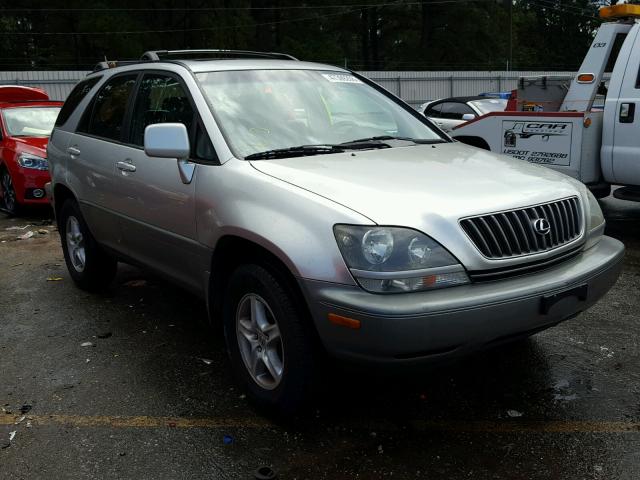 JT6HF10U6Y0160185 - 2000 LEXUS RX 300 SILVER photo 1