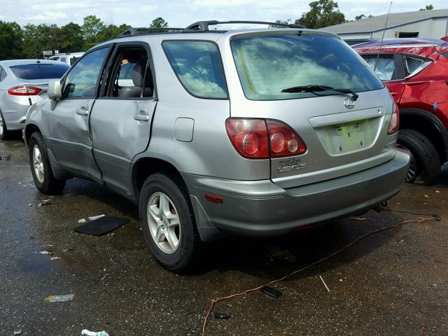 JT6HF10U6Y0160185 - 2000 LEXUS RX 300 SILVER photo 3