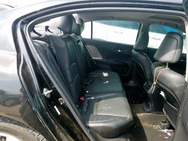 1HGCR3F86EA026199 - 2014 HONDA ACCORD EXL BLACK photo 6