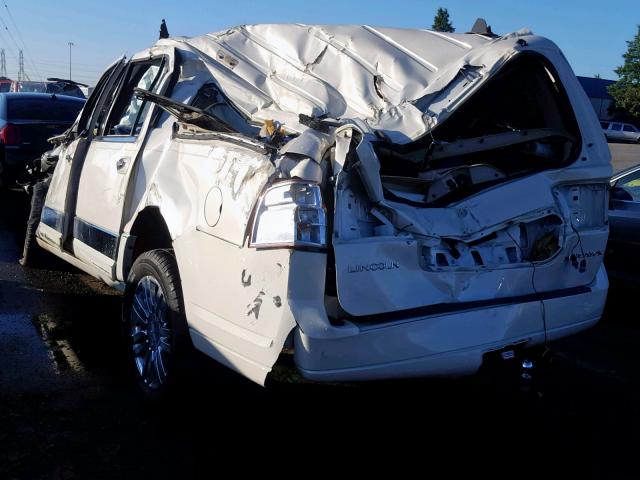 5LMFL27527LJ22942 - 2007 LINCOLN NAVIGATOR WHITE photo 3