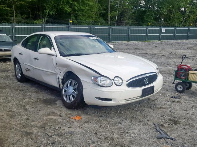 2G4WC582371182730 - 2007 BUICK LACROSSE C WHITE photo 1