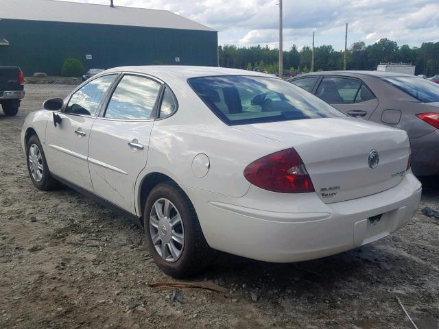 2G4WC582371182730 - 2007 BUICK LACROSSE C WHITE photo 3