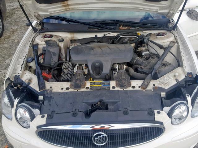 2G4WC582371182730 - 2007 BUICK LACROSSE C WHITE photo 7