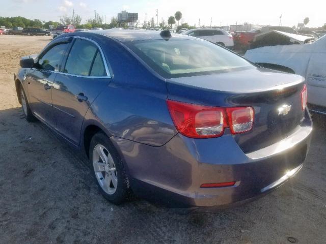 1G11B5SA1DF260369 - 2013 CHEVROLET MALIBU LS BLUE photo 3