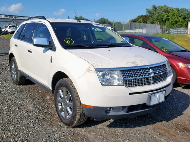 2LMDU88C59BJ05826 - 2009 LINCOLN MKX WHITE photo 1