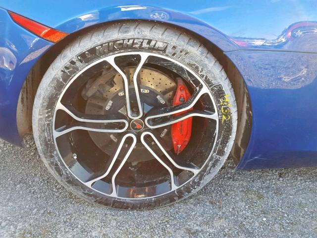 SBM11BAA2DW002377 - 2013 MCLAREN AUTOMOTIVE MP4-12C SP BLUE photo 9