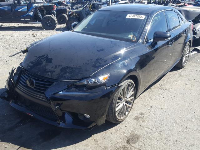 JTHBA1D21G5017425 - 2016 LEXUS IS 200T BLACK photo 2