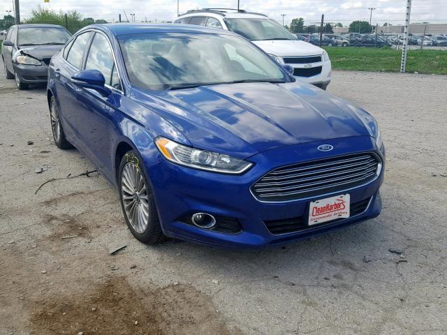 3FA6P0K91FR268104 - 2015 FORD FUSION TIT BLUE photo 1