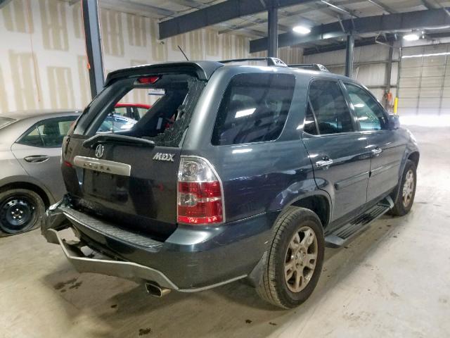 2HNYD18694H547298 - 2004 ACURA MDX TOURIN GRAY photo 4