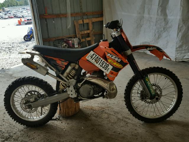 VBKEXL2356M231180 - 2006 KTM 250 XC ORANGE photo 9