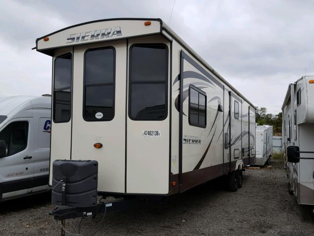 4X4TSER22EJ039886 - 2014 WILDWOOD SIERRA BEIGE photo 2