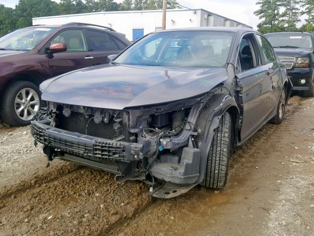 1HGCR2F86FA068092 - 2015 HONDA ACCORD EXL GRAY photo 2