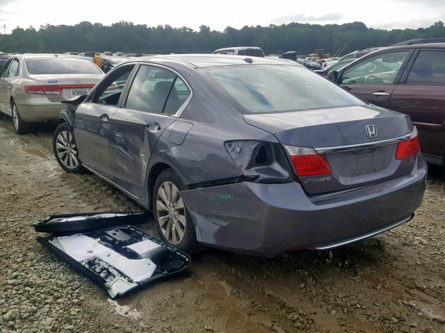 1HGCR2F86FA068092 - 2015 HONDA ACCORD EXL GRAY photo 3