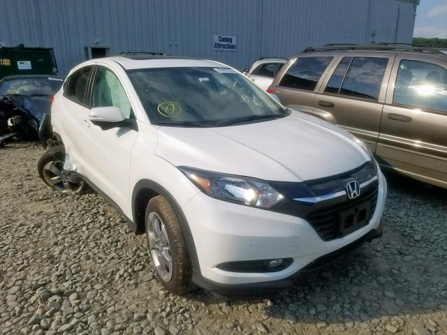 3CZRU6H5XHM733660 - 2017 HONDA HR-V EX WHITE photo 1