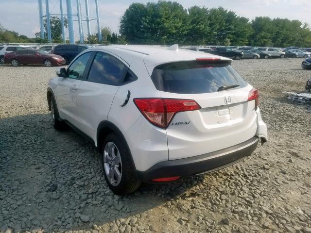 3CZRU6H5XHM733660 - 2017 HONDA HR-V EX WHITE photo 3