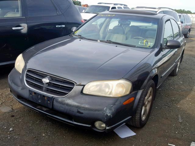 JN1CA31A31T104603 - 2001 NISSAN MAXIMA GXE GRAY photo 2