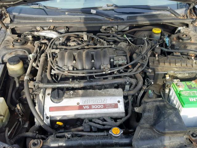 JN1CA31A31T104603 - 2001 NISSAN MAXIMA GXE GRAY photo 7