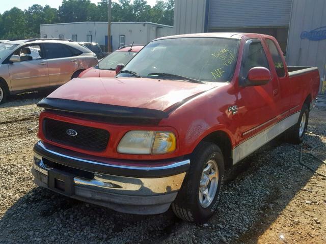 1FTZX1769WKB86086 - 1998 FORD F150 RED photo 2
