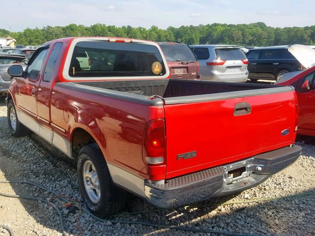 1FTZX1769WKB86086 - 1998 FORD F150 RED photo 3