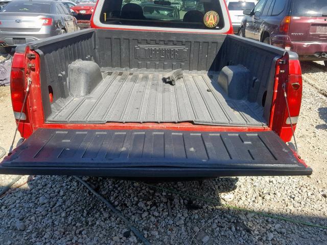 1FTZX1769WKB86086 - 1998 FORD F150 RED photo 9