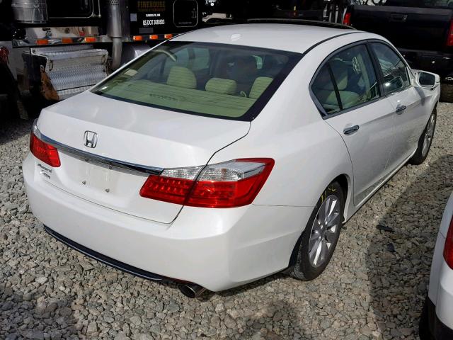 1HGCR2F83EA079663 - 2014 HONDA ACCORD EXL WHITE photo 4