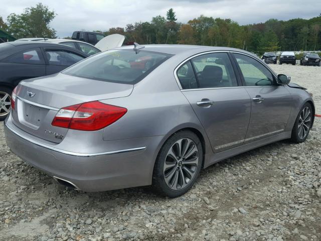 KMHGC4DH4CU162767 - 2012 HYUNDAI GENESIS 5. SILVER photo 4