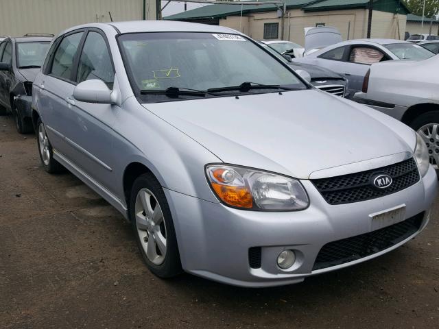 KNAFE161475006881 - 2007 KIA SPECTRA5 S SILVER photo 1