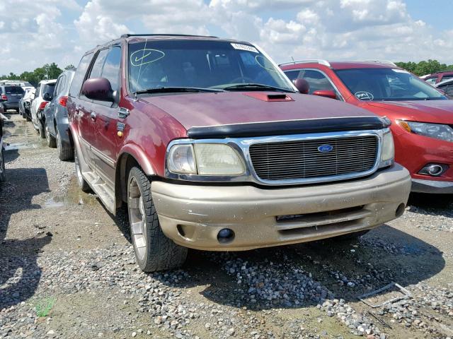 1FMRU1767XLA16602 - 1999 FORD EXPEDITION RED photo 1