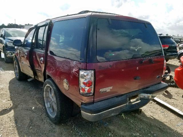 1FMRU1767XLA16602 - 1999 FORD EXPEDITION RED photo 3