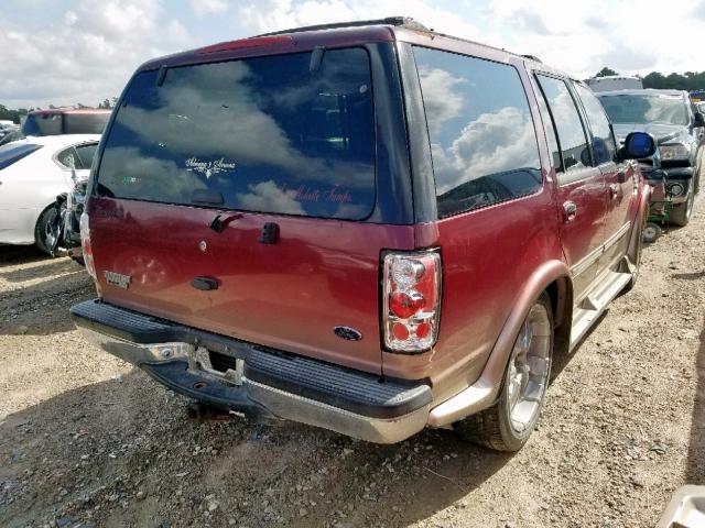 1FMRU1767XLA16602 - 1999 FORD EXPEDITION RED photo 4