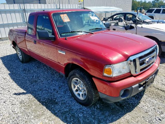 1FTKR4EE8APA46601 - 2010 FORD RANGER SUP MAROON photo 1