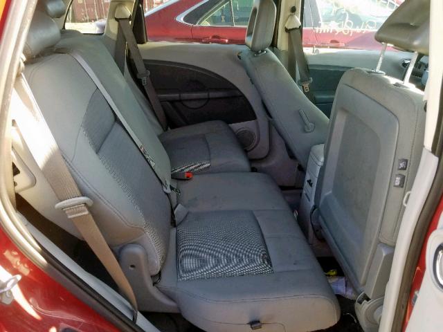 3A8FY58B28T224237 - 2008 CHRYSLER PT CRUISER RED photo 6