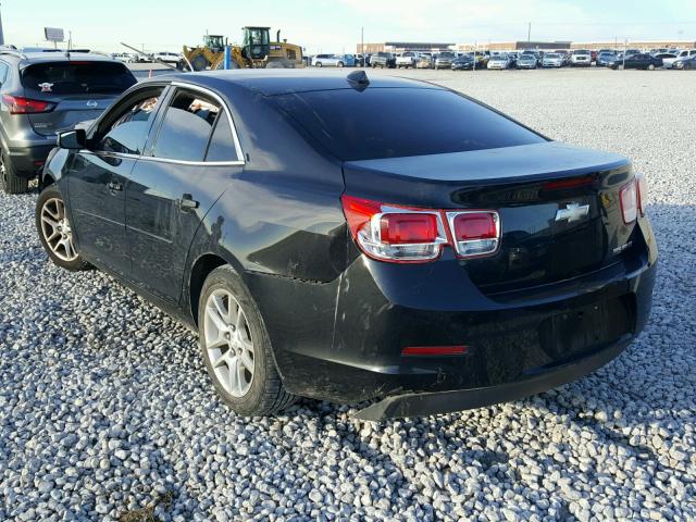 1G11C5SA6DF201704 - 2013 CHEVROLET MALIBU 1LT BLACK photo 3