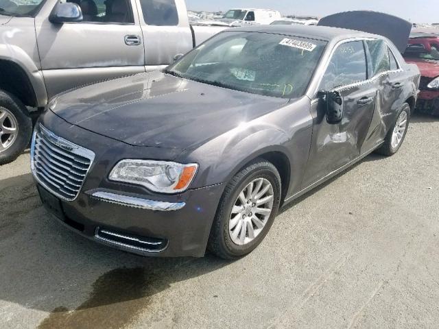 2C3CCAAG9EH214269 - 2014 CHRYSLER 300 CHARCOAL photo 2