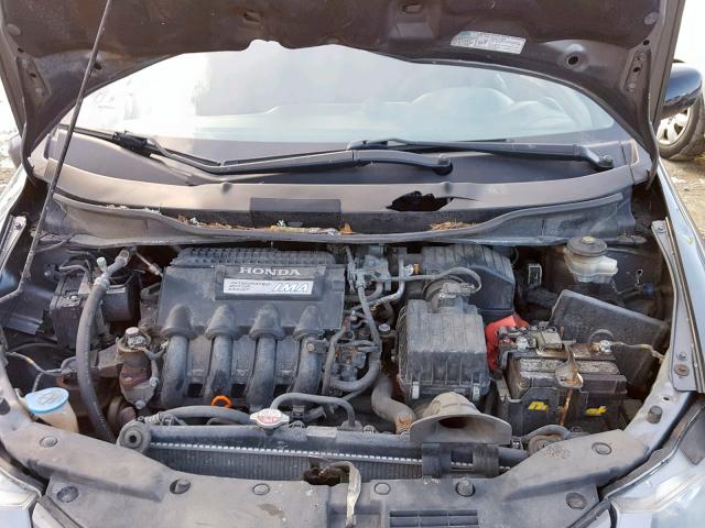 JHMZE2H50AS004848 - 2010 HONDA INSIGHT LX GRAY photo 7