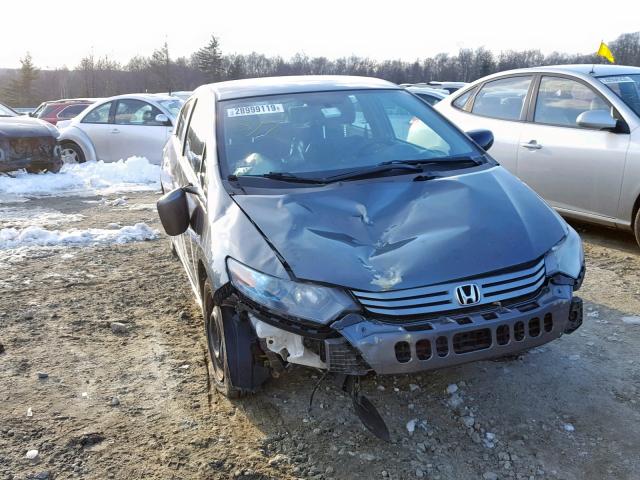 JHMZE2H50AS004848 - 2010 HONDA INSIGHT LX GRAY photo 9