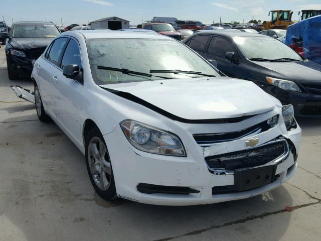 1G1ZA5EU8CF290317 - 2012 CHEVROLET MALIBU LS WHITE photo 1
