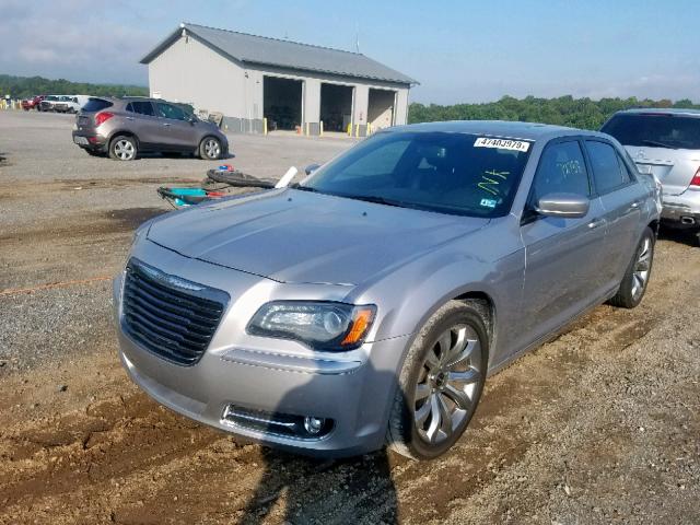 2C3CCABG6EH373684 - 2014 CHRYSLER 300 S SILVER photo 2