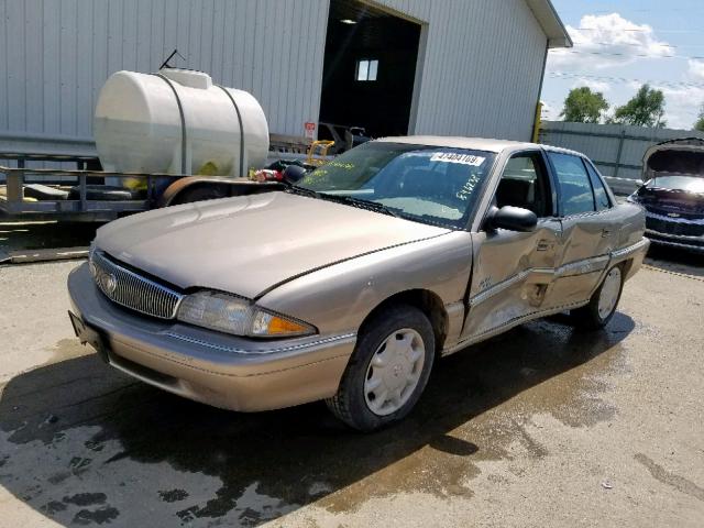 1G4NJ52M8VC411499 - 1997 BUICK SKYLARK GR TAN photo 2