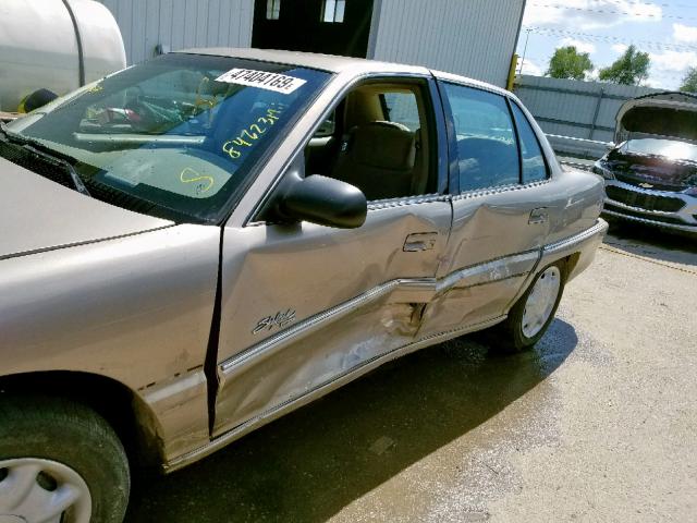 1G4NJ52M8VC411499 - 1997 BUICK SKYLARK GR TAN photo 9