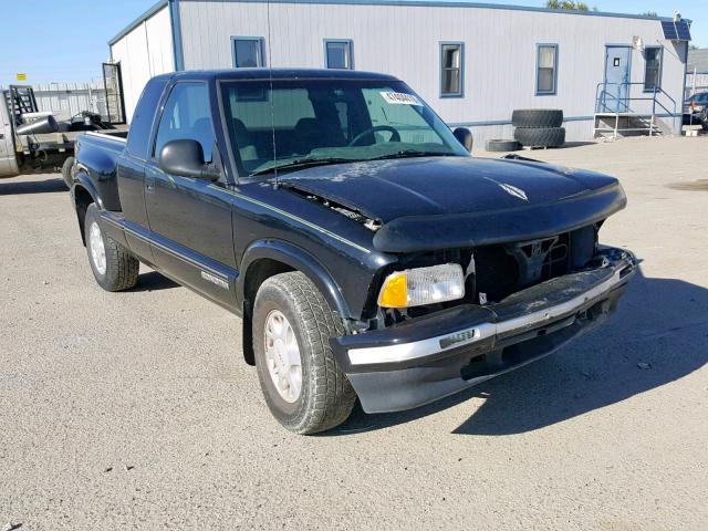 1GTDT19W1T8528951 - 1996 GMC SONOMA BLACK photo 1