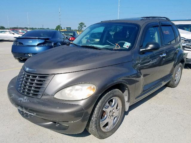 3C4FY58B02T356153 - 2002 CHRYSLER PT CRUISER BROWN photo 2