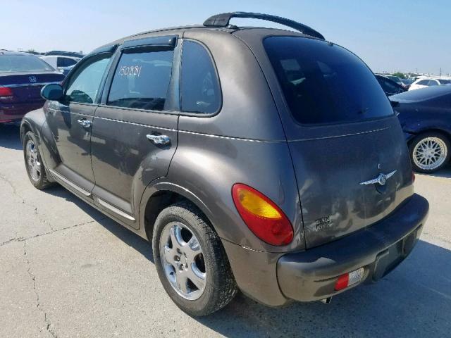 3C4FY58B02T356153 - 2002 CHRYSLER PT CRUISER BROWN photo 3