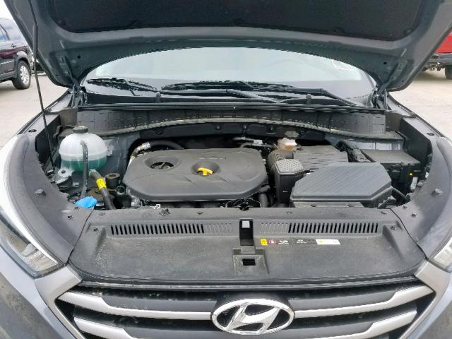 KM8J3CA46JU740947 - 2018 HYUNDAI TUCSON SEL GRAY photo 7