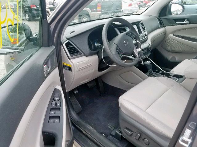 KM8J3CA46JU740947 - 2018 HYUNDAI TUCSON SEL GRAY photo 9