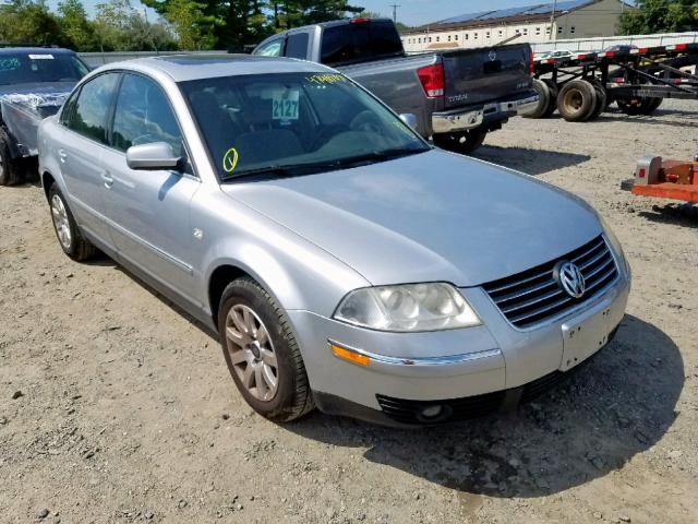 WVWPD63BX2P360938 - 2002 VOLKSWAGEN PASSAT GLS SILVER photo 1