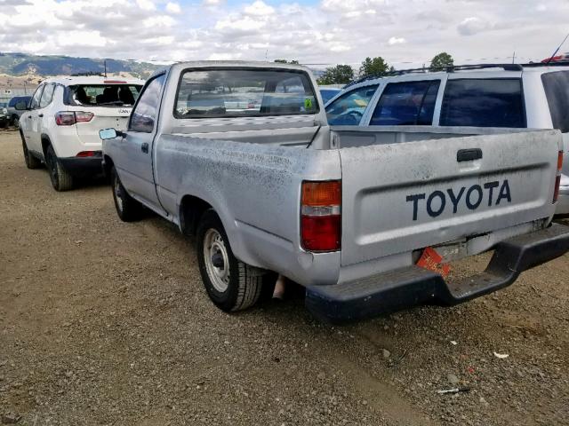 JT4RN81A8M5113671 - 1991 TOYOTA PICKUP 1/2 SILVER photo 3