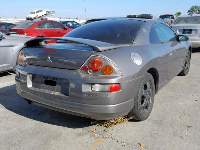 4A3AC44G13E021700 - 2003 MITSUBISHI ECLIPSE GS GRAY photo 4